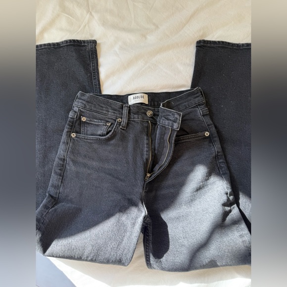 Agolde Denim - AGOLDE Wilder Jeans - black/grey